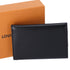 Louis Vuitton Capucines Compact Trifold Wallet Taurillon Perforated Black